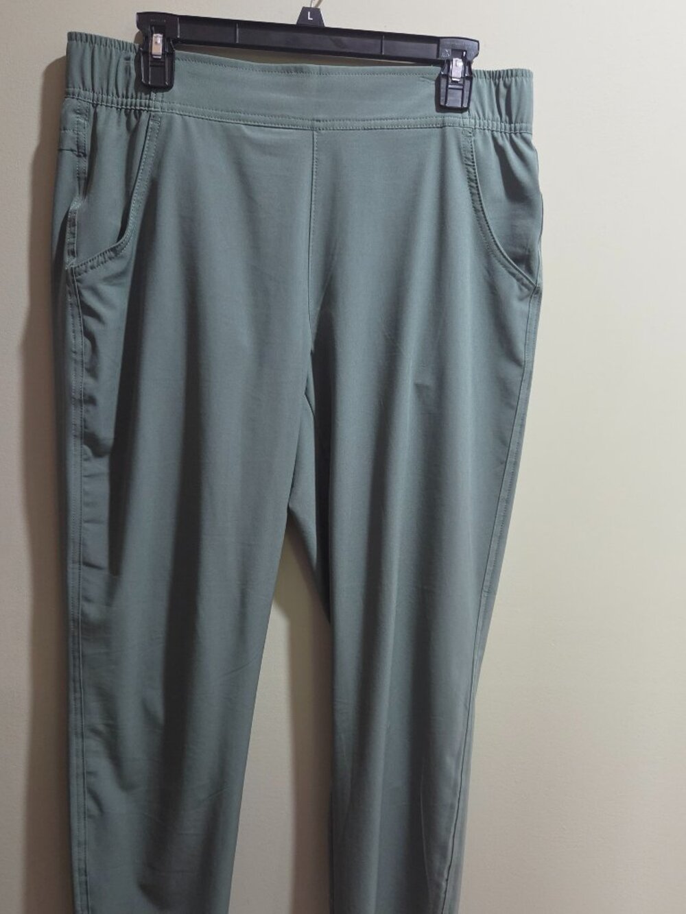 Eddie Bauer Women's Traveler Departure Ankle Pants Lightweight Upf 50+ Green M